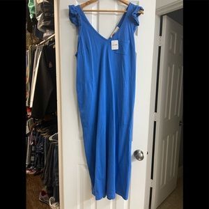 Free People, blue beach dress, size medium.